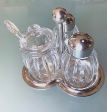 CHRISTOFLE SERVICE A CONDIMENTS   VERS 1960.