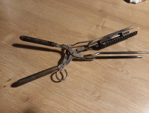 Ancien fer friser boucler - friser,
