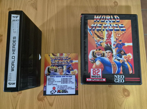 Jeu world heroes mvs - world, neo