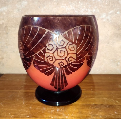 Vase verre français - vase,