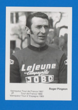 CYCLISME repro PHOTO cycliste ROGER PINGEON équipe LEJEUNE JOBO