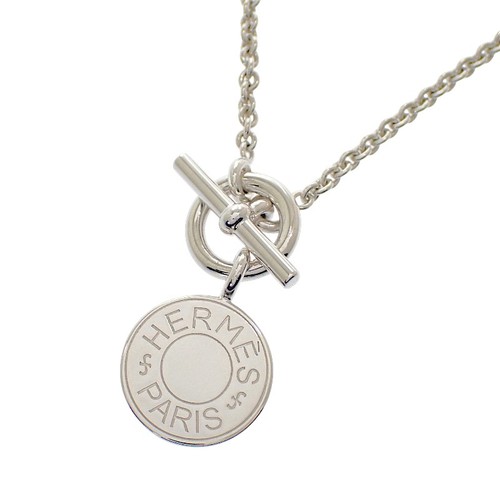 Collier hermes h104143b argent - collier,