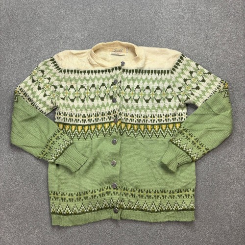 Pull norvégien femme vert