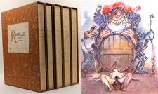Gargantua et Pantagruel  Le Vasseur 1936 illus Louis Icart  ex HC + suite 5/5V
