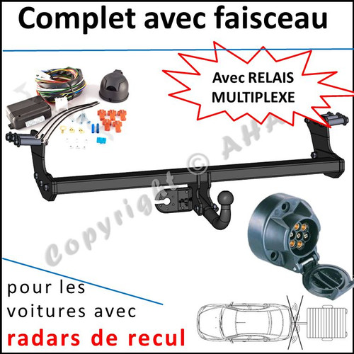 Attelage remorque pour volvo - remorque,