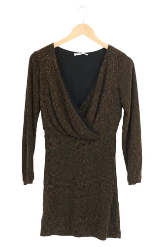 Mango robe soirée femme - femme, or