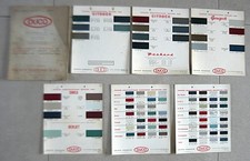 Nuancier Peinture Automobiles Carrosserie 1966 Citroen DS 2cv Panhard Peugeot VW