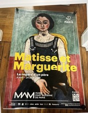 Affiche Henri MATISSE Et Marguerite Musée Art Moderne  118 X 175 ~ Poster