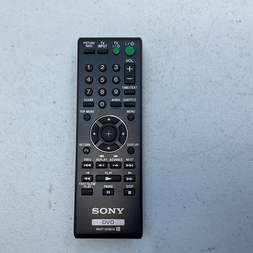 Genuine sony dvd remote - genuine,