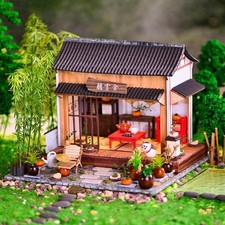 Chinois Style Chalet BRICOLAGE Miniature DollHouse Kit Artisanat En Bois