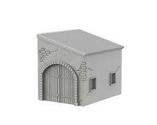 RURAL GARAGE 3D Décor Wargame Terrain Bolt Action WWII