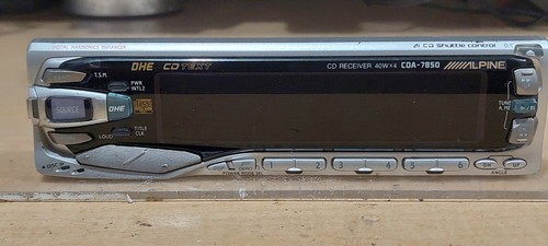 Alpine cda 7850 receiver - , cd