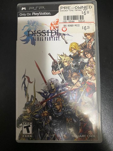 Dissidia final fantasy - dissidia,