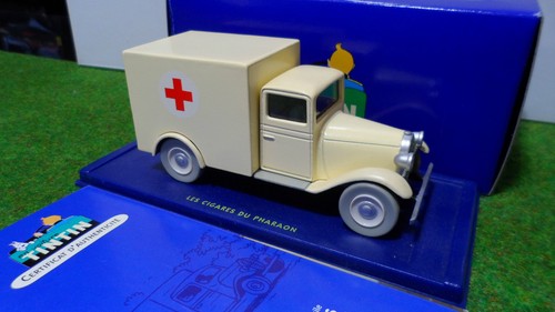 Voiture miniature tintin - miniature,
