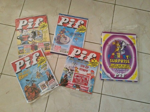 Lot pif gadget - gadget, sous