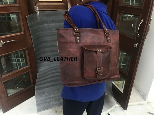 Sac bandoulière cuir - À,