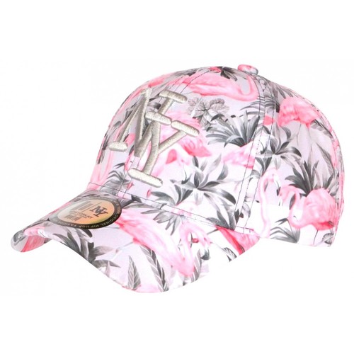Casquette flamant rose grise - casquette,