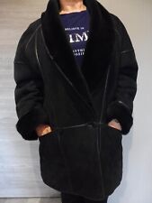 ANCIEN MANTEAU HIVER NOIR CUIR