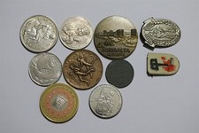 ? ?? OLD COINS + OLD MEDALS + FANTASY ITEMS B50 ZF39