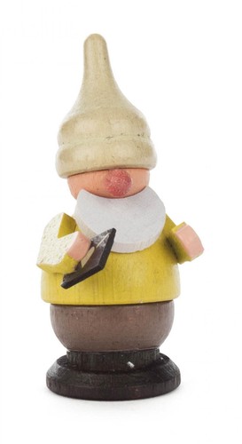 Miniaturfigur nain avec liste - miniaturfigur,