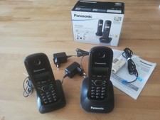 Kit Téléphone fixe sans fil Panasonic KX-TG1612  double combiné