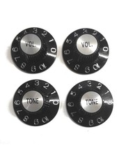 2 Boutons Noir Tone + Volume