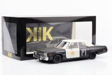 1:18 Dodge Monaco 1974 Bluesmobile Blues Brothers Moviecar KK-Scale
