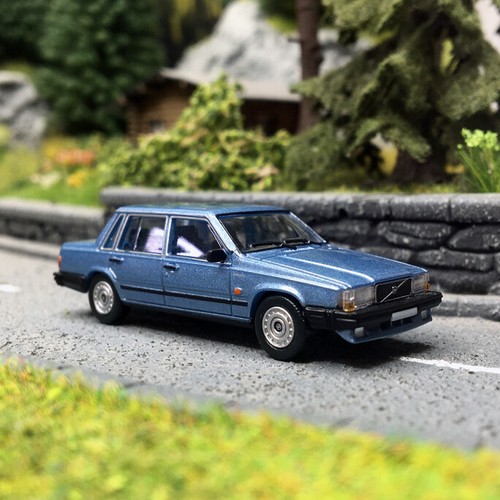 Volvo 740 bleu - -, pcx870661