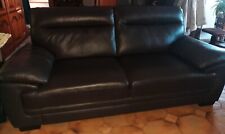 canapé cuir 3 places, 100cm