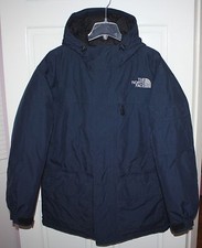 Mens The North Face Blue Down