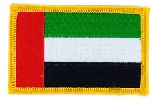 Patch écusson brodé Drapeau Emirats arabes unis EAU Thermocollant 