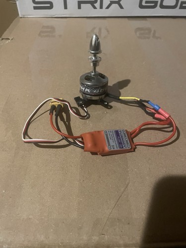 Turnigy motor and esc - and,