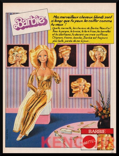 Publicite barbie - barbie, "