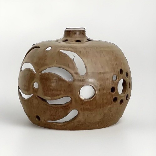 Vase vintage pied lampe - vintage,