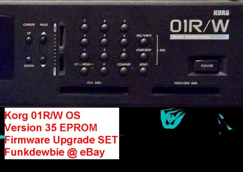 Korg 01r version 35 - 01r/w, eprom
