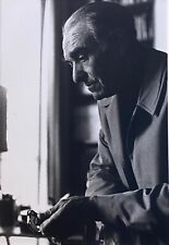 Portrait de Robert Doisneau - Tirage argentique d'époque - par Rosine Nusimovici