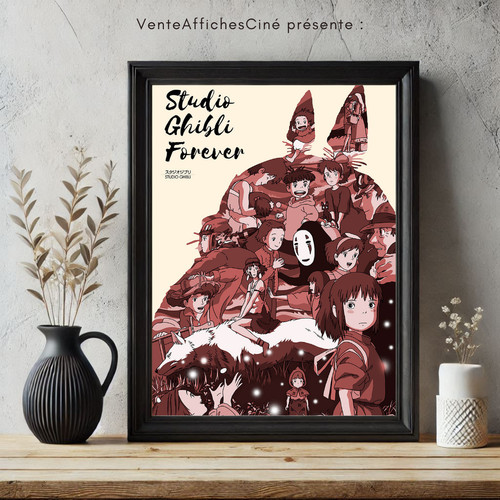 Affiche ghibli - affiche,