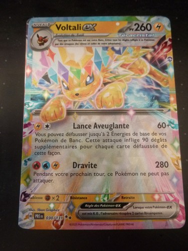 Pokemon carte card voltali - carte,