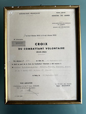 FRANCE BREVET CROIX DU