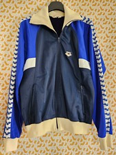 Veste Arena Vintage Nantation Bleu années 80'S rétro Jacket Homme - M