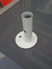 pied, platine  en acier pour