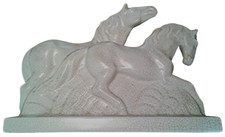 céramique craquelée art déco