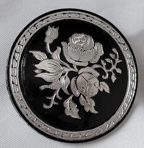 Bijou vintage broche fleur - bijou,