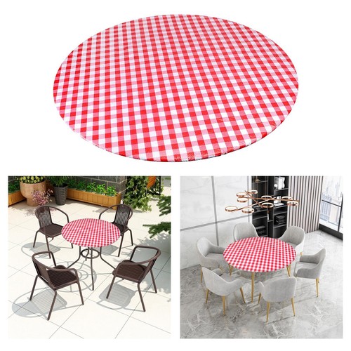 Nappe ronde pvc - nappe, en
