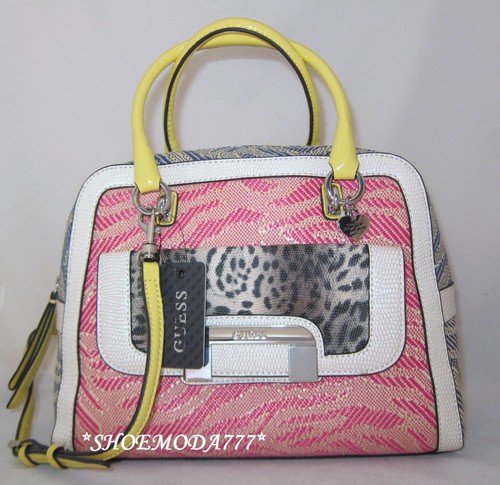 Guess carlow box satchel bag - carlow,