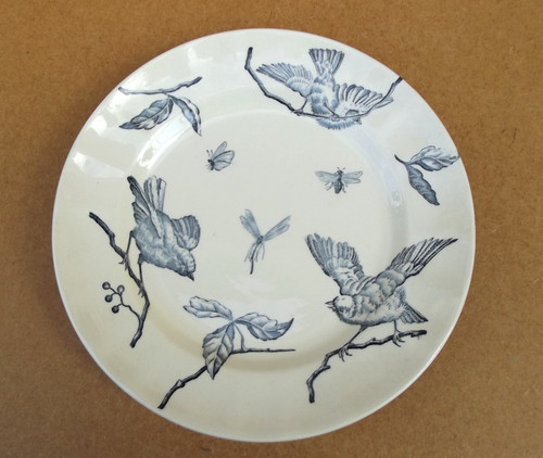 Ancienne assiette creuse - ancienne,