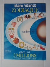 AFFICHE LOTERIE NATIONALE