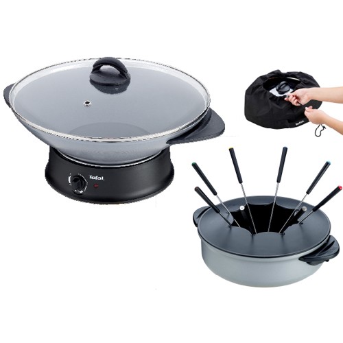 Tefal wok fondue 1200w - tefal, et