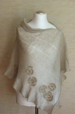 Foulard en lin cape vêtement