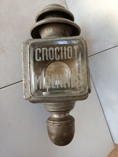 ANCIENNE LANTERNE PUBLICITAIRE AUTOMOBILE  LUCIDUS